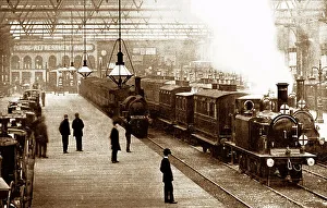 Victoria Railway Station London Victorian period