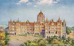 Impressive Prints: Victoria Station, Bombay