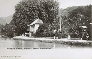Mahe Prints: Victoria Street, Victoria, Mahe, Seychelles
