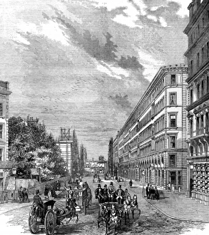 Images Dated 13th November 2004: Victoria Street, Westminster, 1854