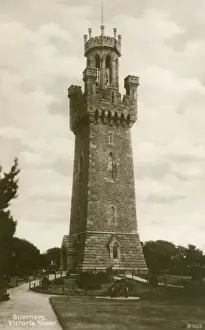 Guernsey Prints: Victoria Tower, Guernsey, Channel Islands