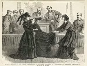 Victoria Woodhull in a dramatic court case