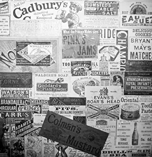 Victorian advertising hoarding