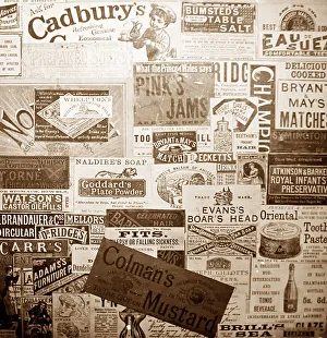 Victorian advertising hoarding