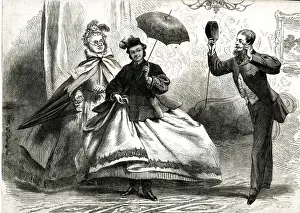Victorian charades party - the first syllables