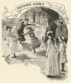 Chases Prints: Victorian Children's Games