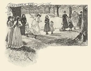 Stops Prints: Victorian Children's Games