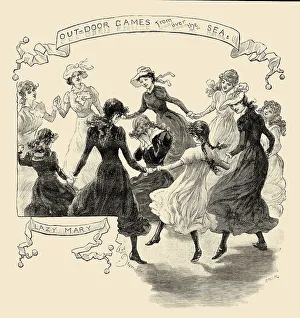 Shake Prints: Victorian Children's Games