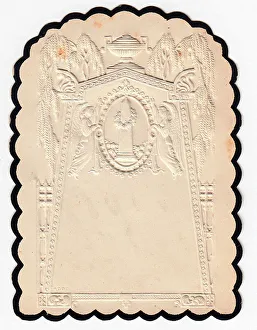 Victorian Death Bereavement Mourning White Black