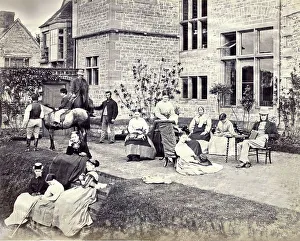 Staff Collection: Victorian family group - Rodbourne House, Wiltshire