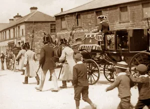 Funeral Prints: A Victorian funeral cortage