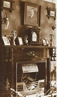 Fire Place Prints: Victorian interior - Hubert Congreve