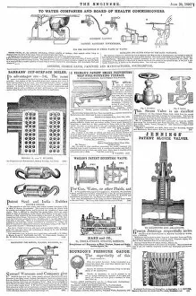 Images Dated 27th September 2011: Victorian inventions in The Engineer