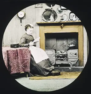 House Maid Prints: Victorian Kitchen 19C