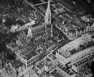 Victorian London from the air - Kensington - circa 1900