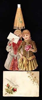 Images Dated 4th May 2018: Victorian People Costume 1890s Girl Girls Child