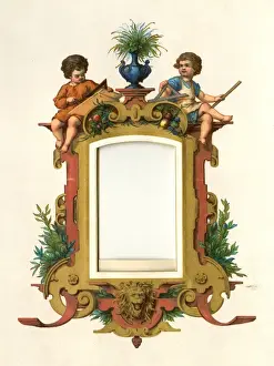 Victorian Photo Album - rectangular frame
