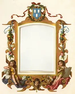 Victorian Photo Album - rectangular frame