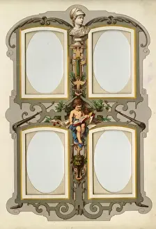 Frames Prints: Victorian Photo Album - four rectangular frames