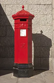 Sights Prints: Victorian Post Box