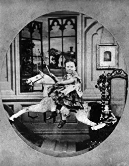 Images Dated 15th September 2011: Victorian Rocking Horse