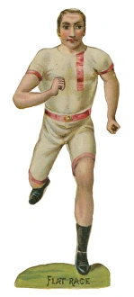 Images Dated 11th September 2017: Victorian Scrap - Athlete Flat Race Runner