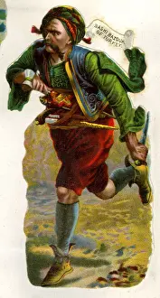 Crazy Prints: Victorian Scrap, Bashi Bazouk of Turkey