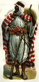 Victorian scrap, Bedouin Arab