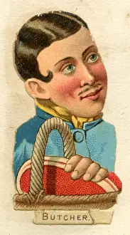 Beat Prints: Victorian Scrap -- Butcher