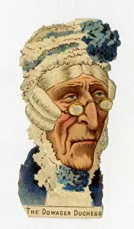 Dowager Prints: Victorian scrap - The Dowager Duchess