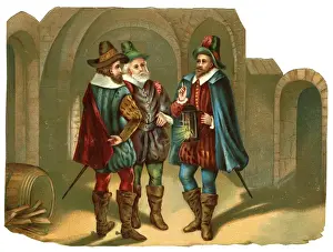 1605 Prints: Victorian scrap - Guy Fawkes