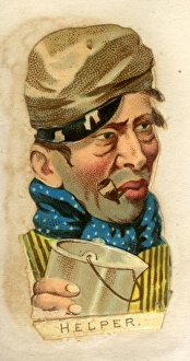 Images Dated 28th December 2016: Victorian Scrap -- Helper