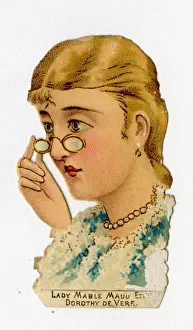 Victorian scrap - Lady Mable Maud