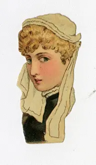 Curls Prints: Victorian scrap - Maid