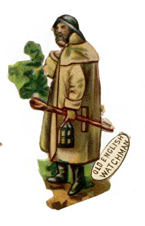 Patrol Gallery: Victorian scrap, an old English watchman