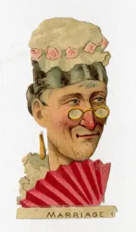 Victorian scrap - Some people who are married