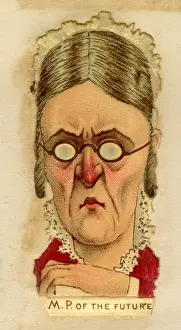 Victorian Scrap - Political Types - MP of the Future