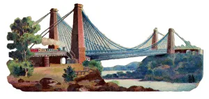 Victorian scrap, Railway Bridge