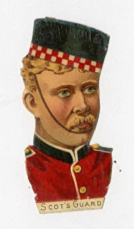 Images Dated 28th December 2016: Victorian Scrap -- Scots Guard