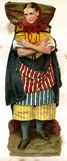 Wickerwork Gallery: Victorian Scrap, Scottish Fishwife