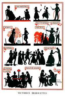 Amusements Gallery: Victorian Silhouettes by H. L. Oakley