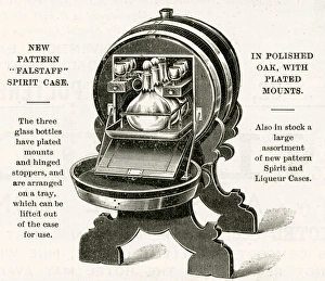 Cabinets Gallery: Victorian spirits cabinet 1890