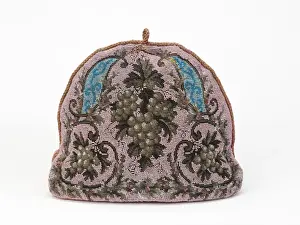Cosy Prints: Victorian tea cosy in beadwork