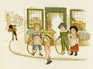 Hoops Prints: Victorian Toys. Hoops