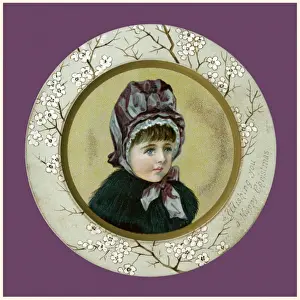 Victorian Xmas card