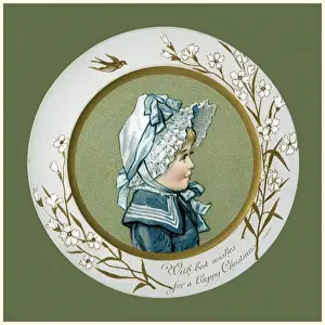 Victorian Xmas card