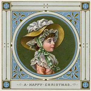 Victorian Xmas card
