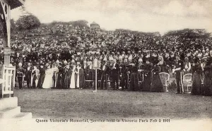 Oct15 Prints: Victoria's Memorial Service, Victoria Park, Sierra Leone