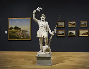 Victorious Prints: A Victorious Danish Soldier, 1850-1851 by H. W. Bissen (1798