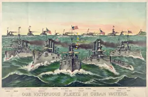 Our victorious fleets in Cuban waters
